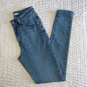 Levi's 721 Light Blue Skinny Jeans